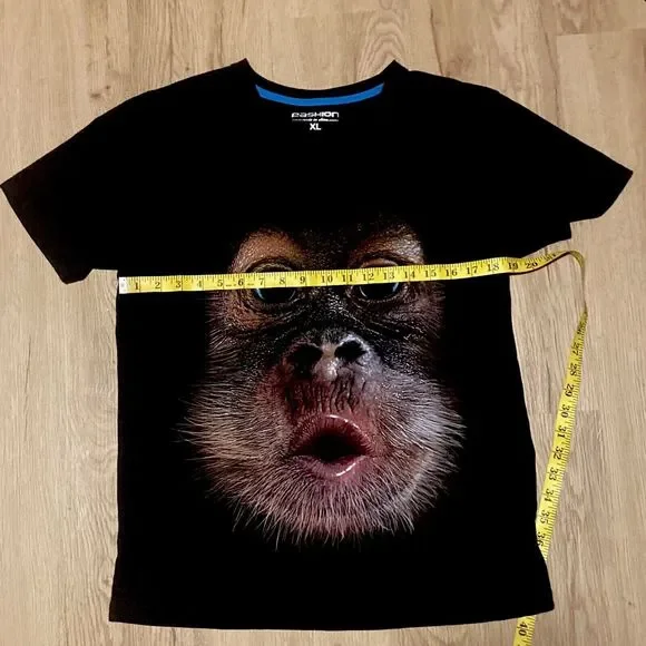 Fashion BABY APE FACE T-shirt Women’s Size XL - Picture 5 of 7